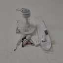 28" Inch Ceiling Fan AC 110V/DC 12V Indoor Outdoor Gazebo Electric Fans for Tent with Remote Control Portable Hanging Plug in No Light White Bedroom Porch Quiet Small Room RV Garage Dorm