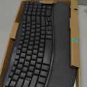 Logitech Wave Keys Wireless Ergonomic Keyboard with Cushioned Palm Rest, Comfortable Natural Typing, Easy-Switch, Bluetooth, Logi Bolt Receiver, for Multi-OS, Windows/Mac - Graphite