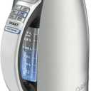 Cuisinart PerfecTemp 1.7-Liter Electric Kettle, Cordless Electric Tea Kettle, 1500W for Fast Heat-Up, 6 Preset Temperatures, 30-Minute Keep Warm, Stay Cool Nonslip Handle, CPK-17P1 (Stainless Steel)