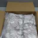 L'AGRATY Faux Fur Throw Blanket: 50''x 60'' Luxury Fluffy Plush Thick Faux Fur Blanket for Bed Couch Sofa - Cozy Soft Fuzzy Blankets for Women Man: Minky Couture Decoration Blanket (White Beige)