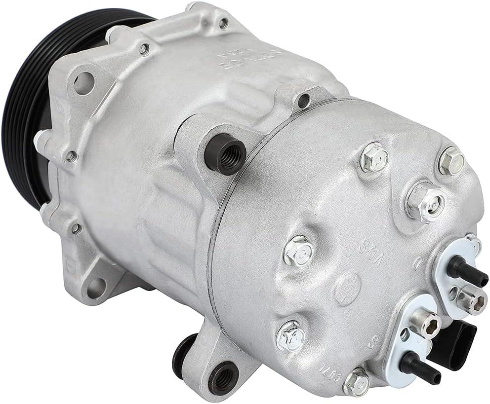 ECCPP AC Compressor 2000-2006 for Audi TT 2001-2004 for Volkswagen for Beetle Golf Jetta Sharan 1.8L 1.9L 2.0L AC Compressor with Clutch
