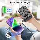 JTEMAN Gifts for Men Women,Adjustable Cell Phone Stand with Bluetooth Speaker and Charging Function,Cool Tech Gadgets Gift Idea for Dad Mom Birthday
