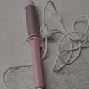 Large Hair Curling Wand, 1.6 Inch Big Barrel Curling Iron, 40 Million Ionic Ceramic Curler with 3 Temp, Auto Shut-Off, Long Barrel Curling Wand for Long Hair, Dual Voltage (Pink)