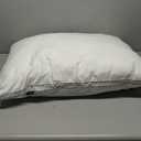 Viewstar Bed Pillows Standard Sizes Set of 2, Hotel Quality Cooling Down Alternative Gusseted Pillows for Side, Back, or Stomach Sleepers, White