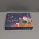 Neck Reading Light Book Lovers Gifts, Rechargeable 2000mAh 10-80Hrs Eye-friendly Wide Lamp Book Light, Birthday Christmas Stocking Stuffers for Men Women Readers, Camping Knitting Crochet Accessories (Black)