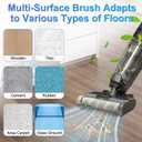 3930F Brush Roll Replacement Filter for Bissell CrossWave OmniForce Edge Cordless Multi-Surface Hard Floor Wet Dry 3930F, 3933, V2, 3999z Vacuum, 2 Pack Roller Brush, 4 Pack Hepa Filters