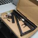 CAP Barbell Weight Plate Rack for 1-Inch Weight Plates (Black, Space Saving A-style 1" Plate Tree)