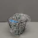 Roykaw Golf Ball Basket Bucket Container for 50 Balls,with Handle,Built to Last/Easy to Organize (Green)