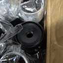 Extra Long Curtain Rods for Windows 120 to 240 Inches, Adjustable 1 Inch Black Curtain Rod for Outdoor Indoor, Modern Heavy Duty Drapery Rod, Room Divider 200 Inch Rods, All Metal, Easy Install