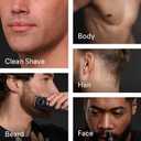 Braun Series 9 All-in-One Beard & Body Grooming Kit for Men, Cordless Trimmer, Hair Clippers & Shaver for Face, Hair & Body with Gillette Labs Razor, AIO 9530