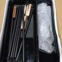 ARSTPEOE Under Sink Organizer - 2 Packs Multi-Purpose Pull-Out Storage Organizers, Slide out Pull out Metal Cabinet Organizer Shelf, Storage for Kitchen Bathroom, Black