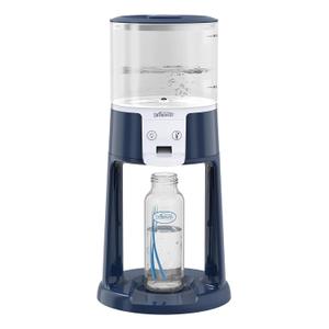 Dr. Brown's Insta-Prep Warm Water Dispenser to Instantly Prepare Babys Formula Bottle,Large Capacity Glass Tank with 3 Temperature Settings,Blue
