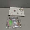 JJFox DIY 5D Tabletop Diamond Art Painting Kit Desktop Ornament Special Shaped Rhinestone Desk Placement Ornament Home Office Stand Up Gem Painting Craft Kit Gift (Christmas Bookstore)