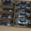 Sorbus Glass Meal Prep Containers, Dishwasher and Oven Safe Reusable Meal Prep Containers, Freezer Safe Glass Food Storage Containers with Airtight Lids (8 Square)