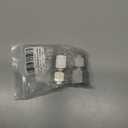 Stainless Steel 304 Compression Tube Fitting, Straight Adapter, 1/2" Tube OD x 1/2" NPT Female Coupler, Pack of 2