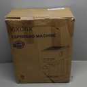 XIXUBX Espresso Machine 20 Bar with Milk Frother, Stainless Steel Coffee Maker with 42 oz Removable Water Tank for Cappuccino, Latte&Cold Brew, Home&Office, Silver