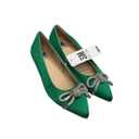 SMNY Della Women's Flats – Emerald Green – Size 7 