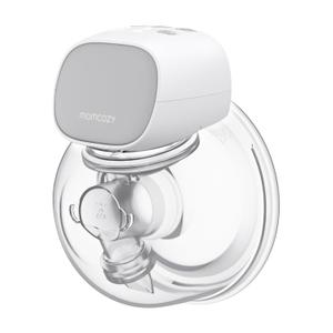 Momcozy S9 Pro Upgraded Wearable Breast Pump, Hands-Free Design with Extended Battery Life & LED Display, Double Electric Portable Pump with 2 Modes & 9 Levels, 24mm, 1-Pack, Gray