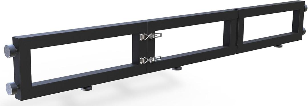 KNAWIER Truck Bed Cargo Divider for Mid Size Truck, Compatible with Maverick/Gladiator/Ranger/Colorado/Frontier,Foldable,No Drilling