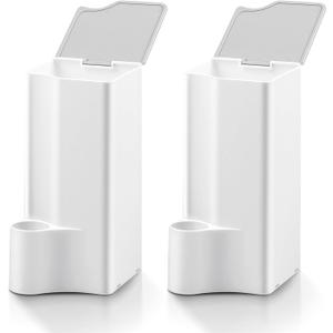 2 Pack Toilet Wand Holder for Clorox Toilet Wand, Compatible with Clorox Toilet Wand Starter Kit Only