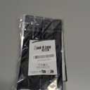 Art3d 16 Sets Hook and Loop Tape Sticky Back,1 in.x 4 in. Double-Sided Command Adhesive Strip Heavy Duty (Black)