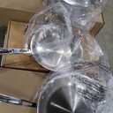 All-Clad Copper Core 5 Ply Stainless Steel Cookware Set 15 Piece, Oven Broiler Safe 600F, Cookware, Stockpot, Pots and Pans Set, Silver