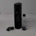 SodaStream E-TERRA Sparkling Water Maker (Black) with CO2 and Carbonating Bottle