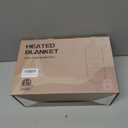 greenoak Heated Electric Blanket Throw, Faux Fur Sherpa Heating Blanket for Sofa Bed, Warm Winter Gifts for Women/Adults, Heater Lap Blankets 5-Position Timer &10 Heating Levels 50''*60" Lemon