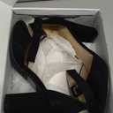 DREAM PAIRS Women's High Heel Ankle Strap Closed Toe Chunky Wedding Pumps Shoes (9)