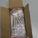 2 Pack lid Fixed Hinges for 50 lb Wooden Boxes, Toy Box Soft Closing, lid Support Hinges Heavy Duty, Upper Cabinets & RV Cabinets up and Down, in The Range of 0-110