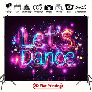 Holiday Decor, Let's Dance, 4.8x3.1 F, Multi-Colored