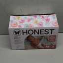 The Honest Company Comfort Dry Disposable Diapers for Sensitive Skin, Hypoallergenic, Rose Blossom + Tutu Cute, Club Box Size 1 (814 lbs), 78 Count