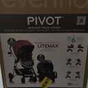 Evenflo Pivot Modular Travel System with LiteMax Infant Car Seat (Dusty Rose Pink)