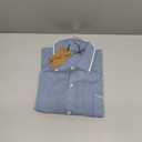 PJ PAUL JONES Mens Knit Polo Shirt Short Sleeve Soft Button Down Shirts Summer Beach Top M