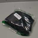 Adult Diaper Covers Waterproof, Reusable Plastic Rubber Pants for Incontinence, Leak Proof Protective Underwear Overnight (Black, 4XL)