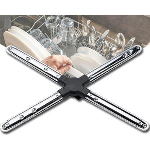 W11101428 Dishwasher Lower Wash Arm, W10665718 Bottom Spray Bar Part, W10858786 Lower Wash Arm Replaces, Compatible with Whirlpool Kitchenaid Jenn-Air, Replaceable W10406822, etc.