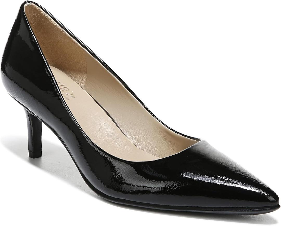 Naturalizer Women's Meesha Heeled Sandal (6.5, Coastal Tan Croco Leather)