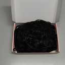 REECHO Curly Hair Extensions, 4PCS 20 inch Clip in Hair Extensions Lace Weft Short Curly Extensions Clip Ins Invisible Natural Hairpieces for Women, Natural Black