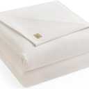 UGG Coco Queen Fleece Blanket for Bed Luxury Room Decor, Plush & Warm Queen Blanket for Bed, Gifts for Teens and Women, 90" x 92", White Snow