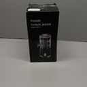 FOHERE Citrus Juicer Electric, Hand-Free Orange Juicer Machine with 2 Interchangeable Cones, Automatic Juice Squeezer for Orange, Lemon, Grape, Pomegranate, Cleaning Brush Included