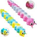 Suction Pop Fidget Toy, Relax and Pressure Relief Toys, 3D Squeeze Anti-Pressure Popper Sensory Toys for Kids and Adults(Pink & Blue)