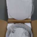 3-Light Ceiling Light Fixture, 13" Drum Flush Mount Ceiling Light, Modern Close to Ceiling Lights with Fabric Linen Shade Farmhouse Flush Mount Light for Bedroom Hallway Kitchen Dining Living Room