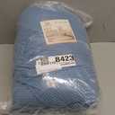 H.VERSAILTEX 3 Piece Stretch Sofa Covers for 2 Cushion Sofa Couch Covers for Living Room Furniture Cover (Base Cover Plus 2 Seat Cushion Covers) Thicker Jacquard Fabric(Large Sofa, Dusty Blue) (Medium-XL)