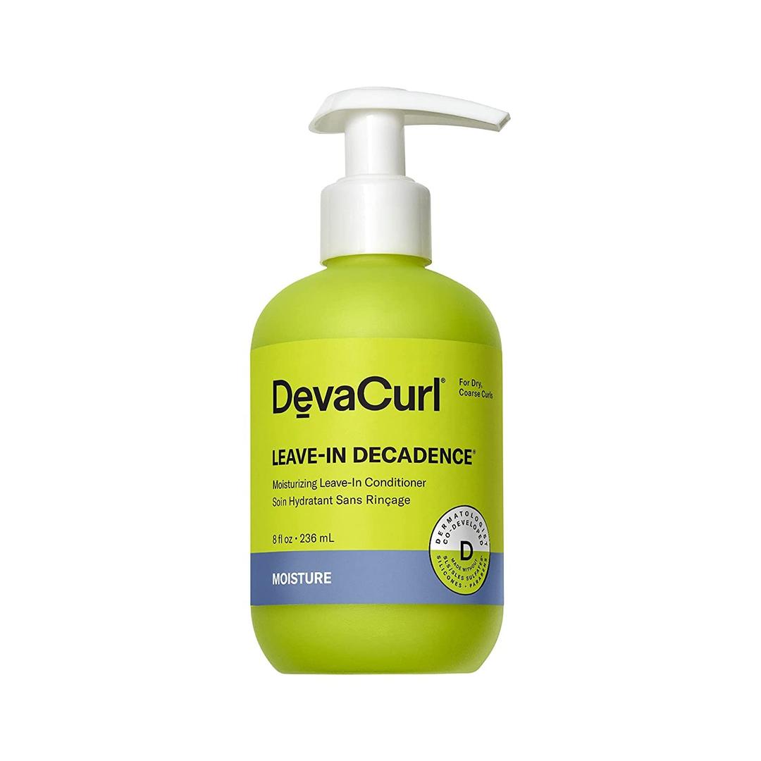 DevaCurl Leave-In Decadence Moisturizing Leave-In Conditioner, Green Oasis, 7.6 fl. oz
