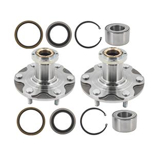 Only 4WD 2Front Wheel Manual Locking Hub Bearing Kit Seal Set Fits for 1995-2004 Toyota Tacoma 4WD; for 2000-2006 Toyota Tundra 4WD Replace# WHBJ-15011/930-417/517011/710570