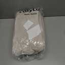 CozyLux Beige Comforter Set Twin/Twin XL Size, 2 Pieces Twin Extra Long Solid Breathable Quilted Bedding Sets, Luxury Fluffy Soft Bed Set with Down Alternative Comforter and 1 Pillowcase All Season