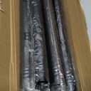 Black Long Curtain Rod Tension Shower Curtain Rods 30 to 130 inch Adjustable Spring Heavy Duty Rods for Bathroom Windows Outdoor Spliced and Telescopic Design No Drill No Slip Stainless Steel