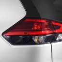 Huray Left Outer Tail Light for Nissan Rogue 2017-2019 Driver Side Taillight Lamp Assembly Replacement for NI2804110 (Black Housing)