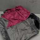 LIBZAKI Grill Cover 420D Waterproof, Weather Resistant, Rip-Proof, Anti-UV, Fade Resistant, Gas Grill Cover for Weber, Char Broil, Nexgrill Grills, etc.30 inches-Fuchsia/ Gray