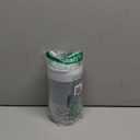 Sivaphe Reusable Glass Ice Hot Coffee Cup 16 oz, Portable Travel Mug with Spill-Proof Lid and Thermal Sleeve for Home Office Black (Blue)